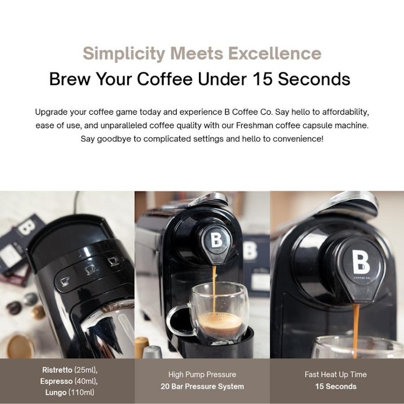 B Coffee Co. Freshman 4