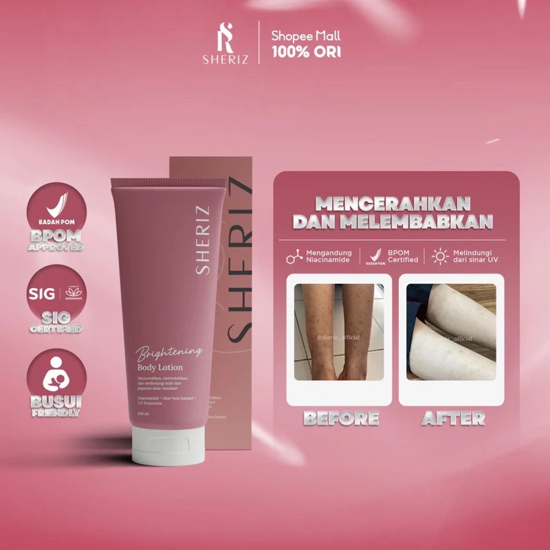 SHERIZ Brightening Body Lotion