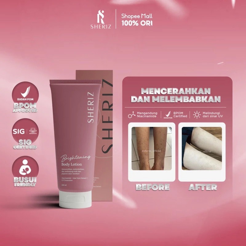 SHERIZ Brightening Body Lotion 2