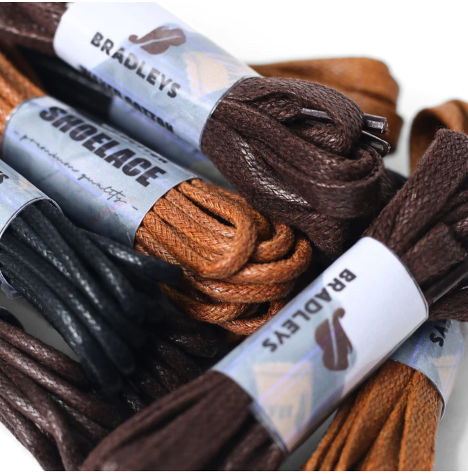 Bradleys Footwear Bradlyes Shoelace Waxed