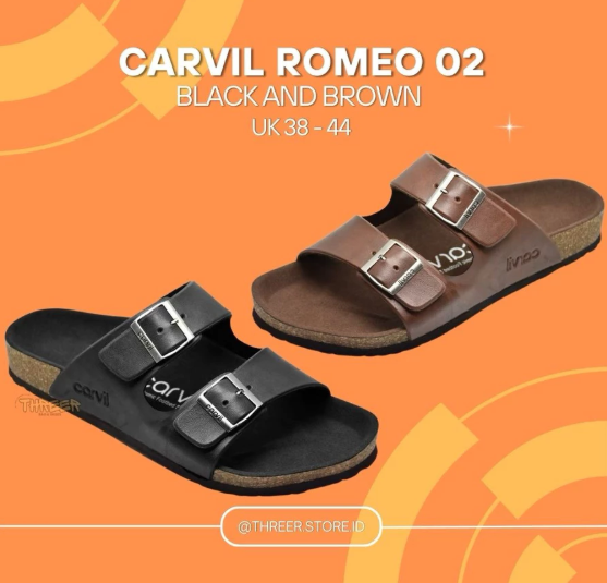 Carvil Sandal Pria Romeo  5