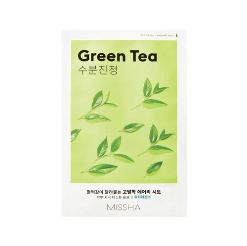 MISSHA ｜ Airy Fit Green Tea Sheet Mask
