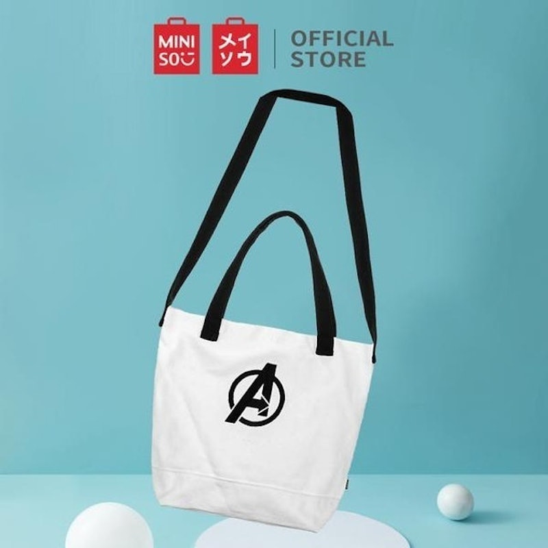 MINISO X Marvel Tas Selempang Marvel Logo 5