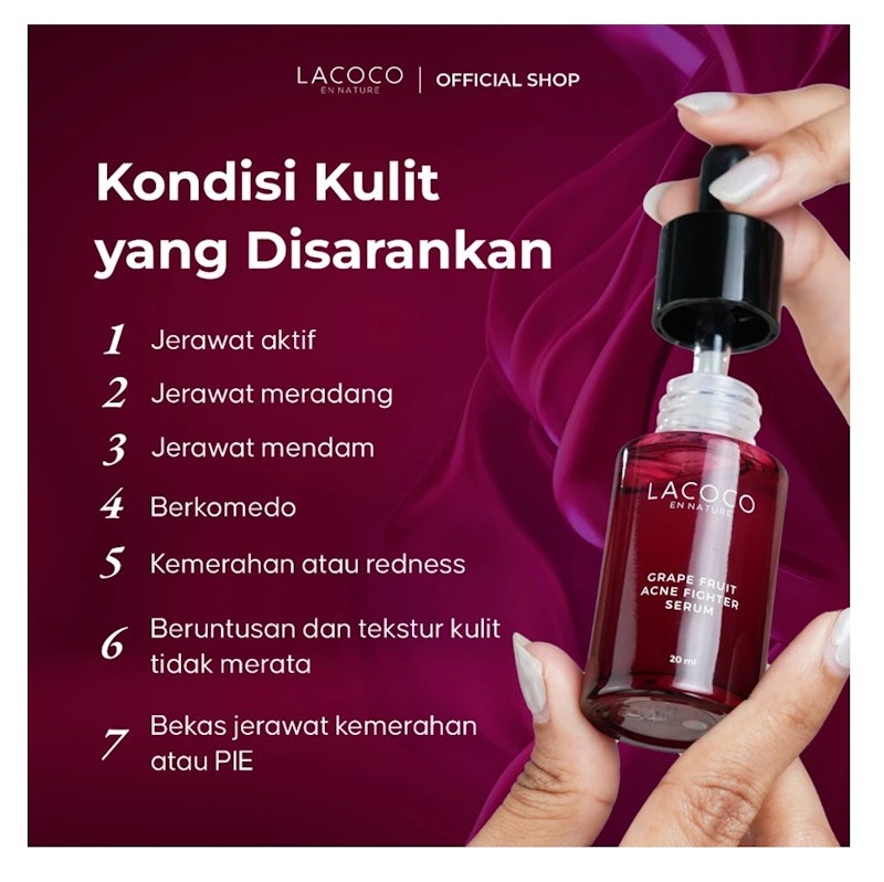 Lacoco Grape Fruit Acne Fighter Serum