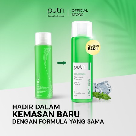 Putri Cool Refresh Oil Control Treatment Hair Tonic