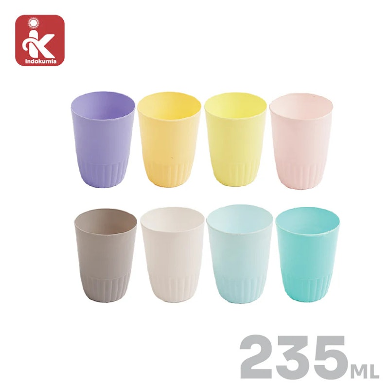 Indokurnia Gelas HS 235 ml Pastel 2