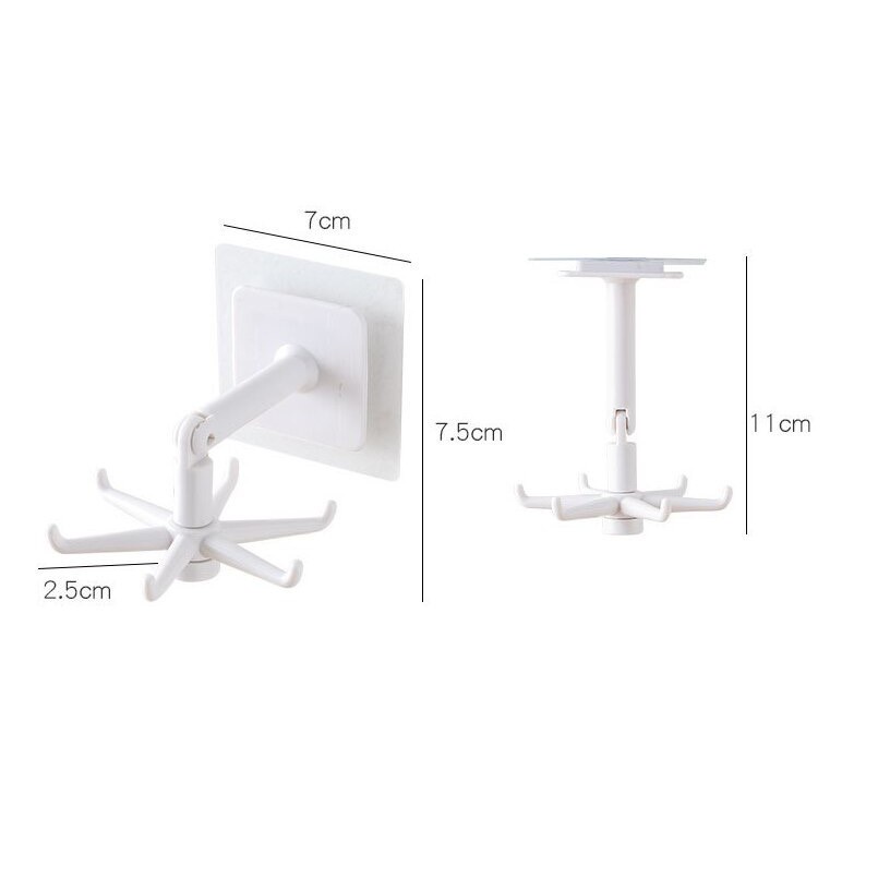  Gantungan Tempel 6 Kait 360 Derajat