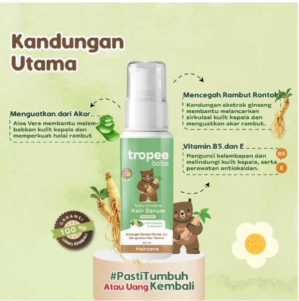 Mitra Sukses Bersama Distribusindo Tropee Bebe Hair Serum