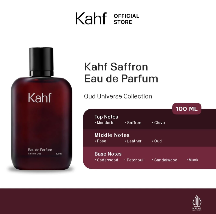 Paragon Technology and Innovation Kahf Saffron Oud Eau de Parfum