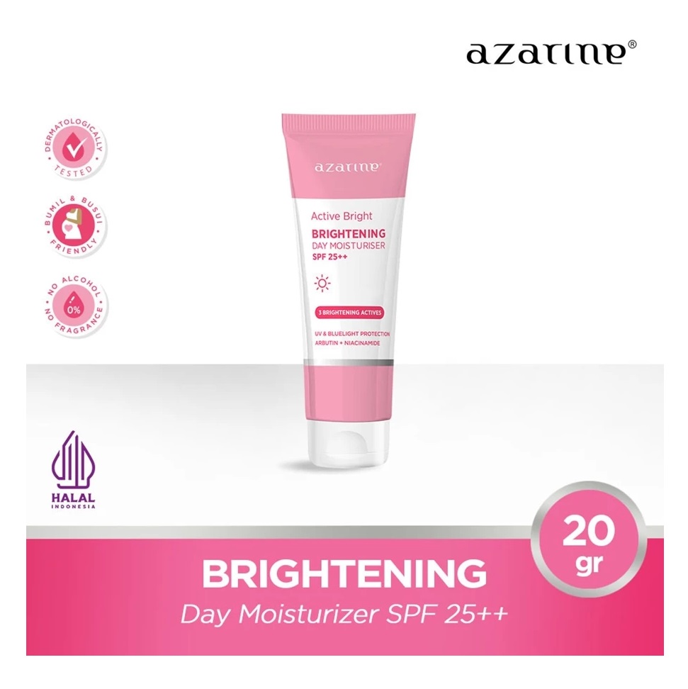 Wahana Kosmetika Indonesia Azarine® Active Bright Brightening Day Moisturiser SPF 25++