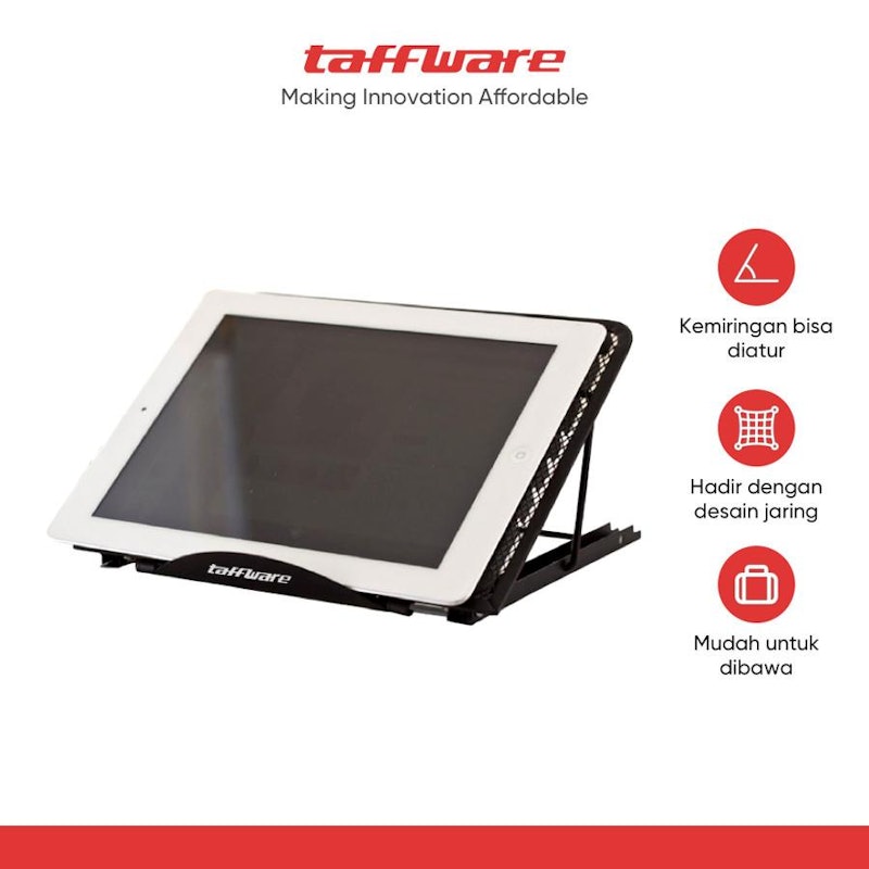 Taffware Portable Laptop Stand Adjustable Angle 5