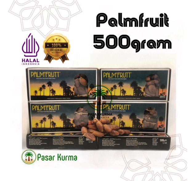  Palm'Frutt Fresh Deglet Nour Dates from Tunisia