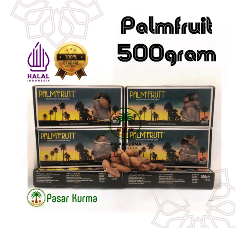 Palm'Frutt Fresh Deglet Nour Dates from Tunisia 4