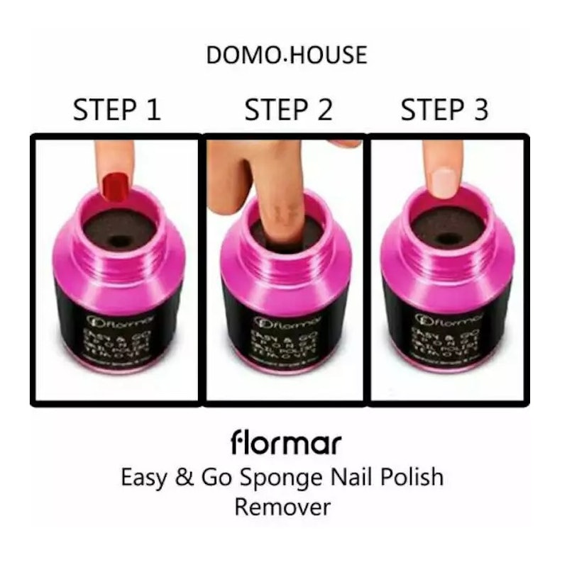 flormar Easy & Go Sponge Nail Polish Remover 2