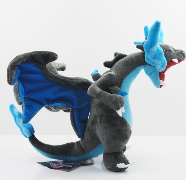 Boneka Mega Charizard X 28 cm 3