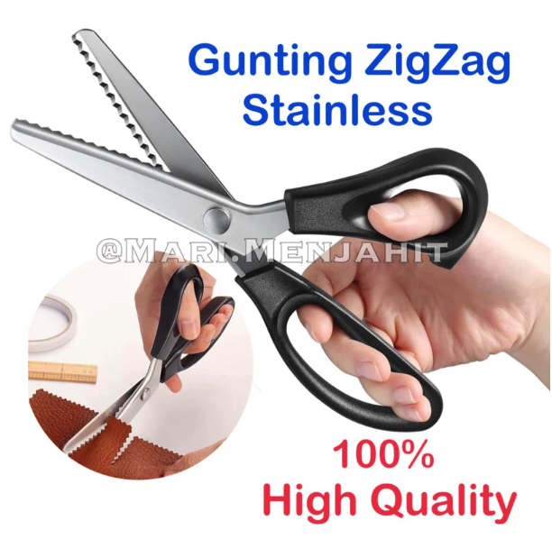  Belltex Gunting Zig-Zag Gerigi 9 inch