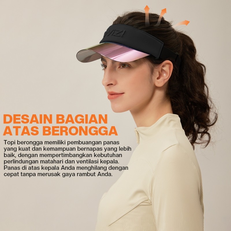  WiZi Solar Visor Hat