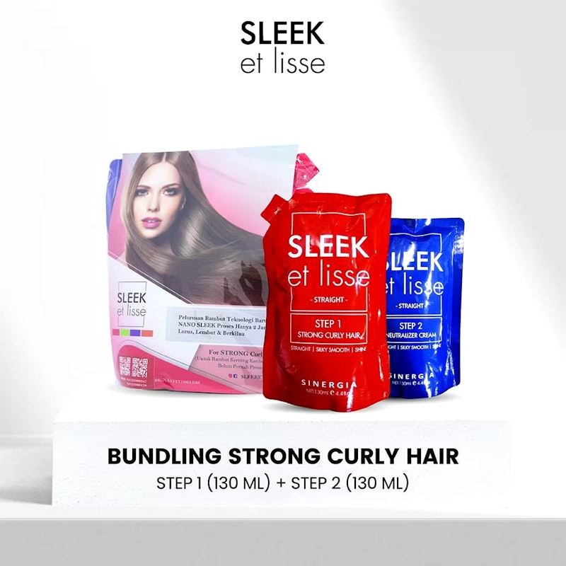 Sleek et Lisse Straight Step 1 Strong Curly Hair 2
