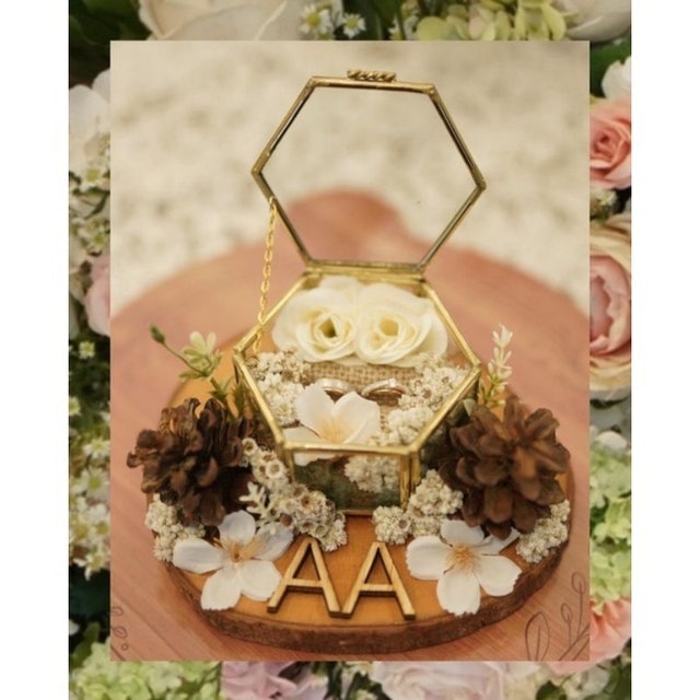Rustic Hexa Ring Box 3