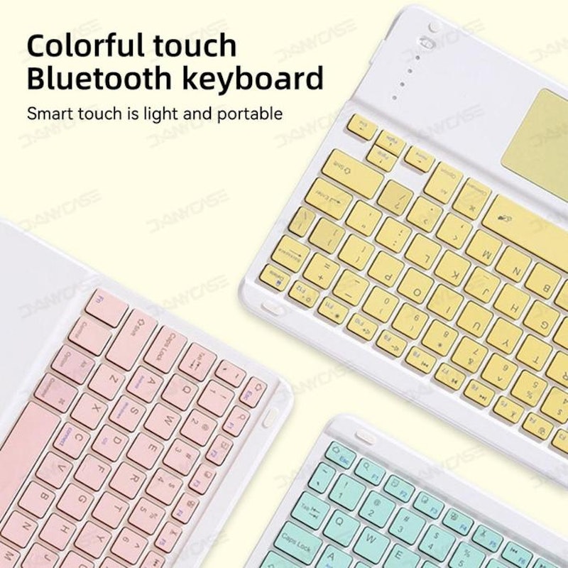 DANYCASE Universal Wireless Rechargeable Touch Keyboard 3