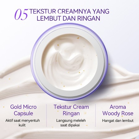 JNR Sosial Indonesia Lanbena Retinol Rejuvenating Face Cream