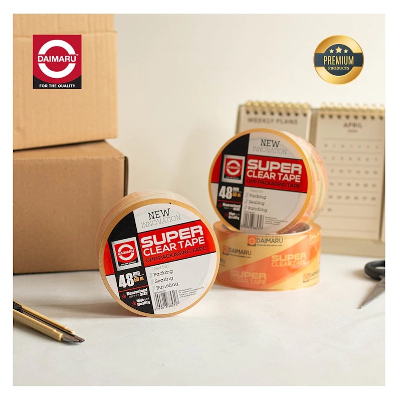 Daimaru OPP Super Clear Tape 48mm x 50m 5