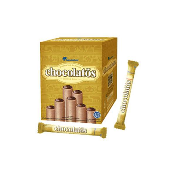 GarudaFood Chocolatos Original Wafer Stick