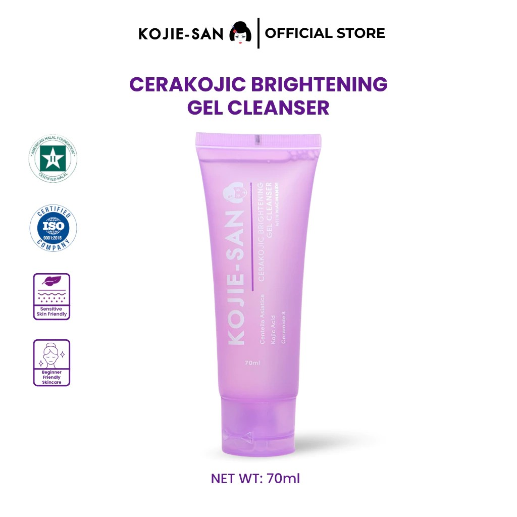 Beauty Elements Ventures Kojie-San Cerakojic Brightening Gel Cleanser