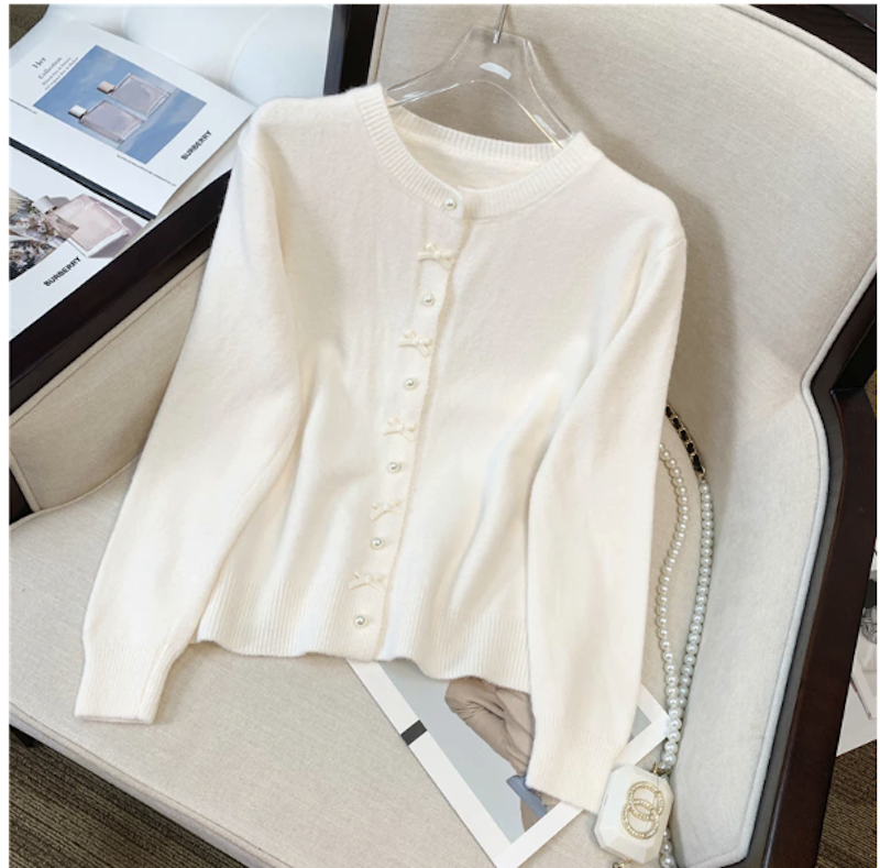 KOUYOO Coquette Cardigan Wol 4