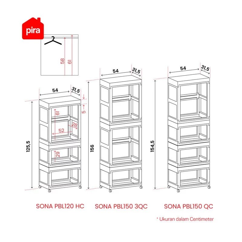 Pira Home Pira Sona  PBL150 3QC 
