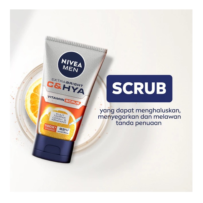 Beiersdorf NIVEA MEN Vitamin Scrub Extra Bright C&HYA