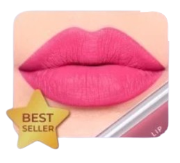 Wardah ｜ Matte Lip Cream - 08 Pinkcredible