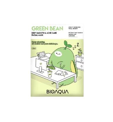BIOAQUA Green Bean Deep Smooth & Acne Care Facial Mask