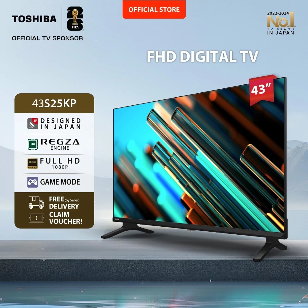 Toshiba Toshiba 43" FHD Digital TV 43S25KP