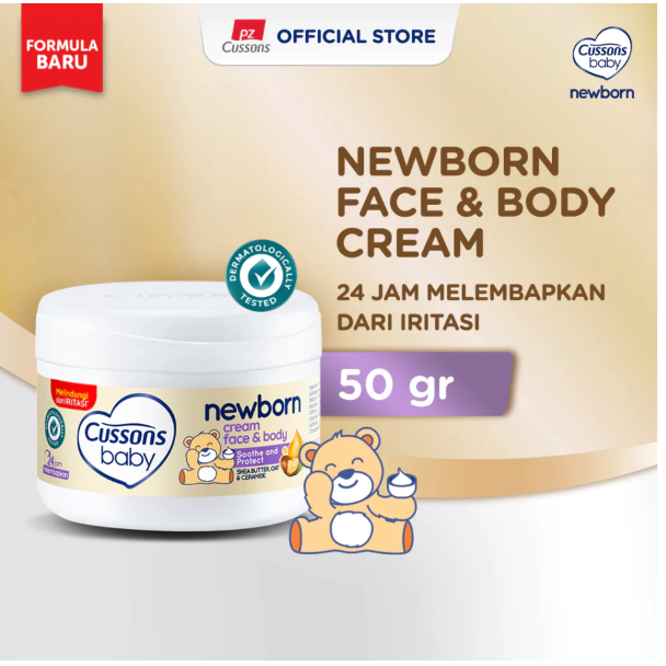 PZ. Cussons Indonesia  Cussons Baby Newborn Cream Face & Body