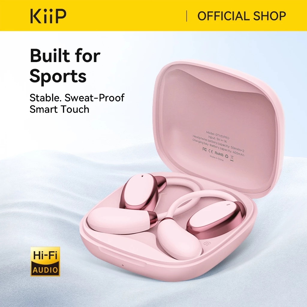 Kiip TWS Bluetooth Headset Earhooks 2