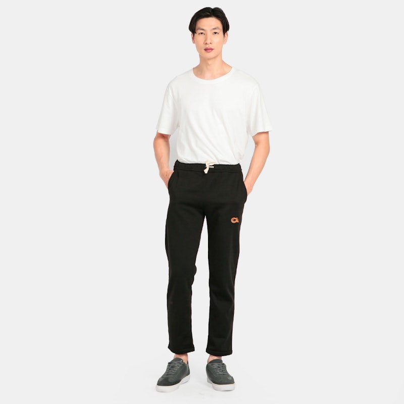 Celana Olahraga Jogger Black Sweatpants 4