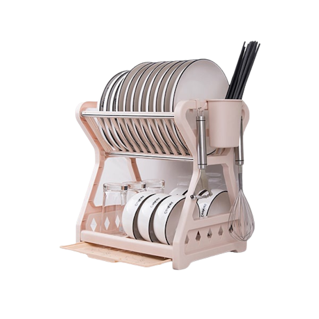 Rak Piring 2 Susun Plastik ｜ 2115