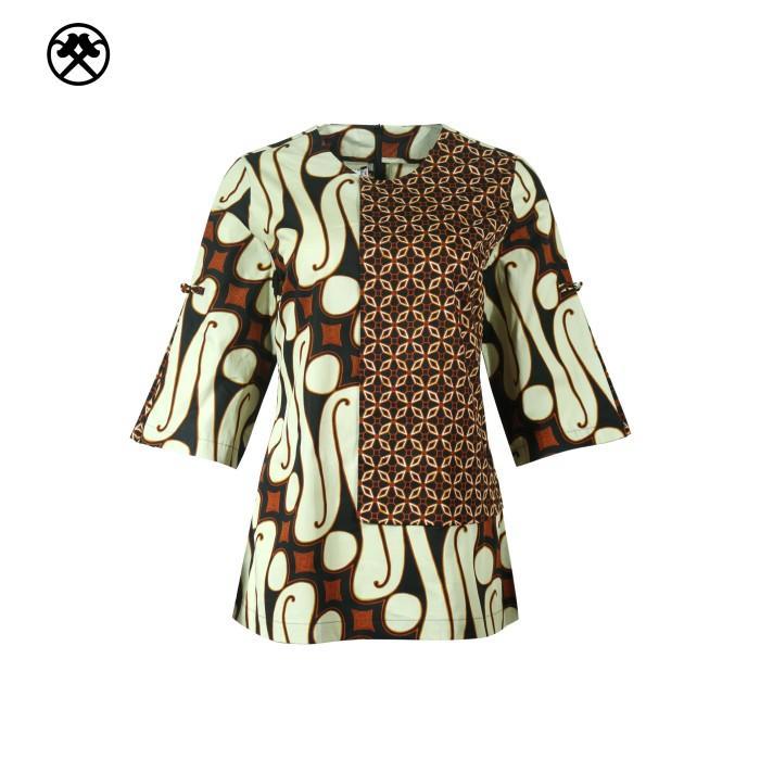 Batik Keris Keris Gallery Blouse Batik Motif Parang Barong Kombinasi Kawung Mustika