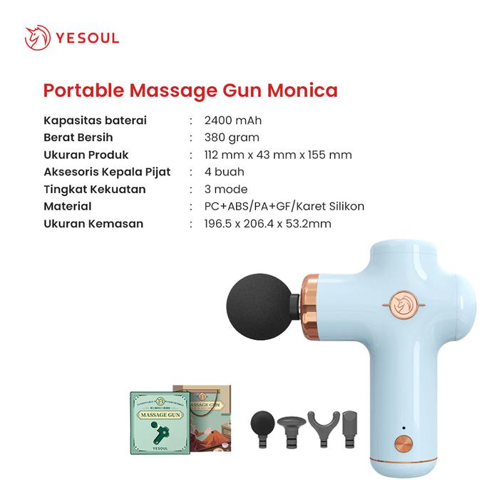 Yesoul Portable Massage Gun Monica 4