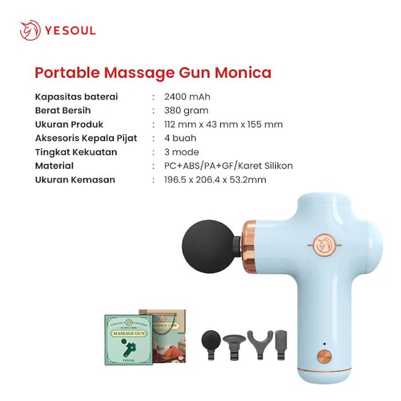 Yesoul Portable Massage Gun Monica 4