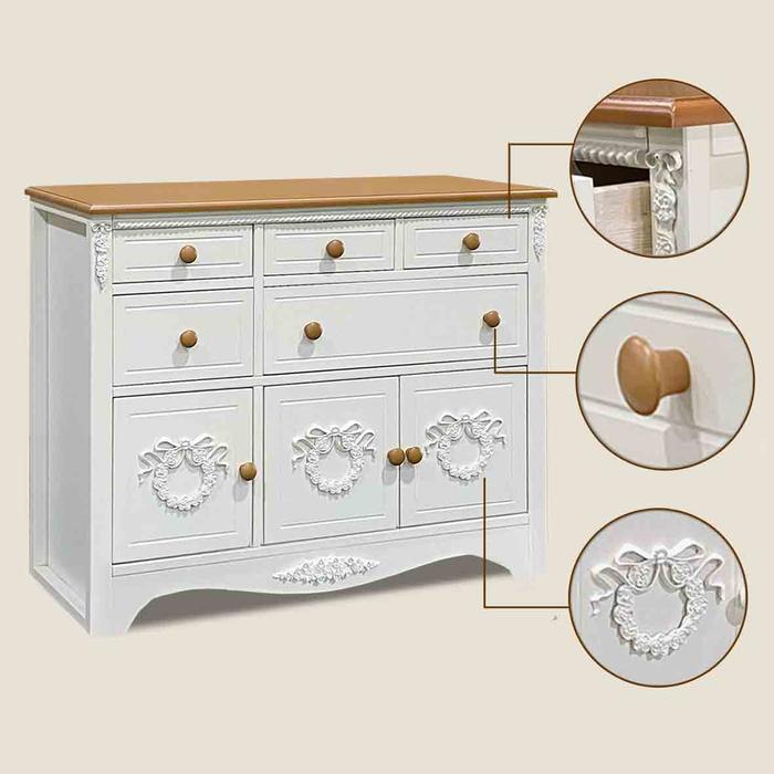 Toraya Cipta Gemilang Toraya Living Storage Cabinet Candy Series CA-98R WHCO