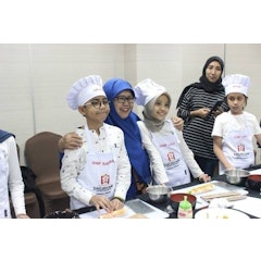 Celemek Anak Custom Nama dan Logo