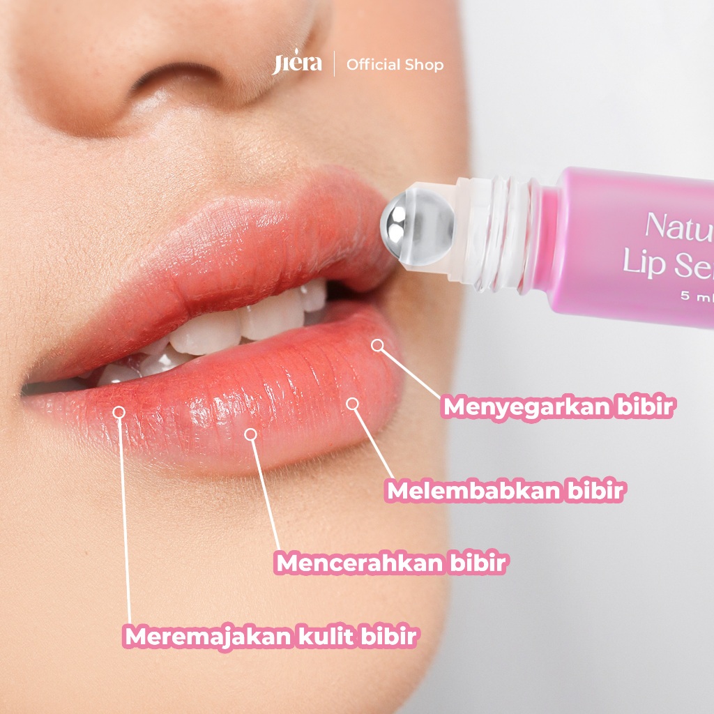 Jiera Natural Lip Serum Roll On 4