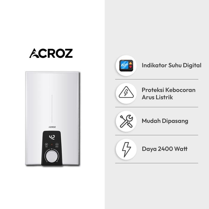 Aspirasi Hidup Indonesia Acroz Helio Water Heater Listrik Instant Safe & Steady