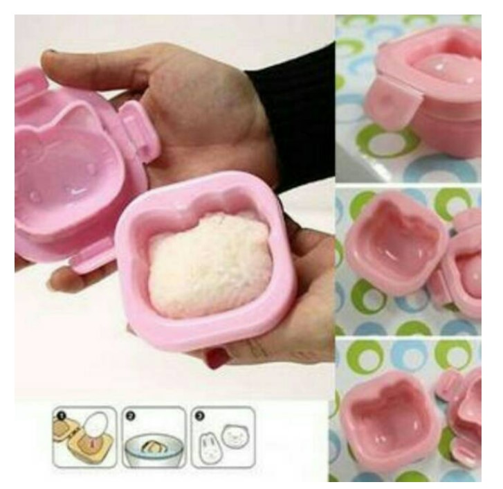  Cetakan Nasi Telur Hello Kitty