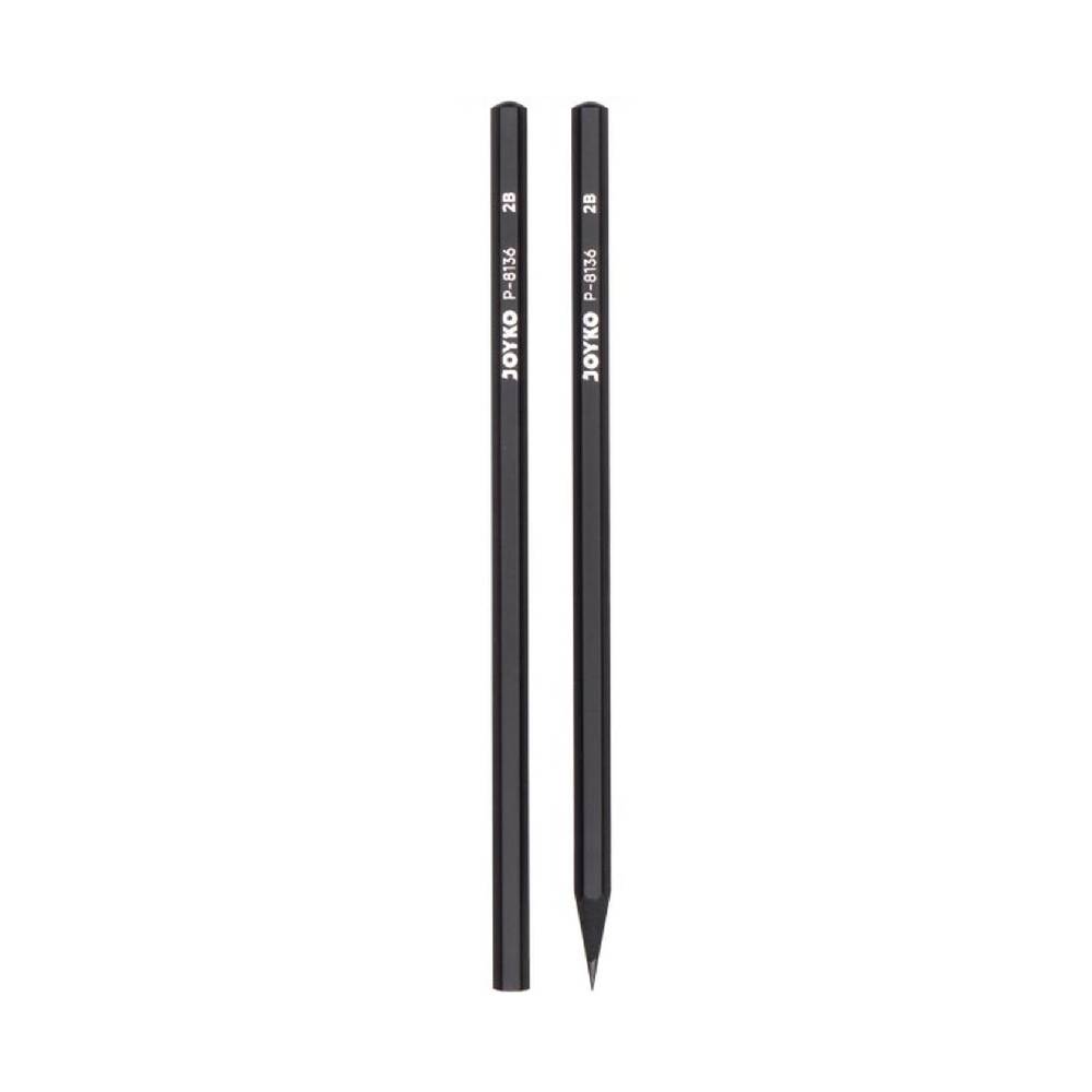 JOYKO Pensil Black Wood 2B P-8136