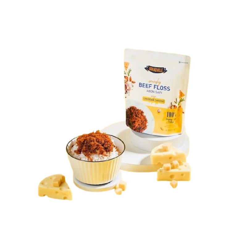 Grandville Crunchy Beef Loss Cheddar Cheese 1