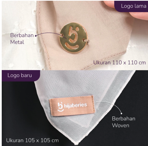 Hijaberies Ritel Lestari Hijaberies Nura Pollycotton Square