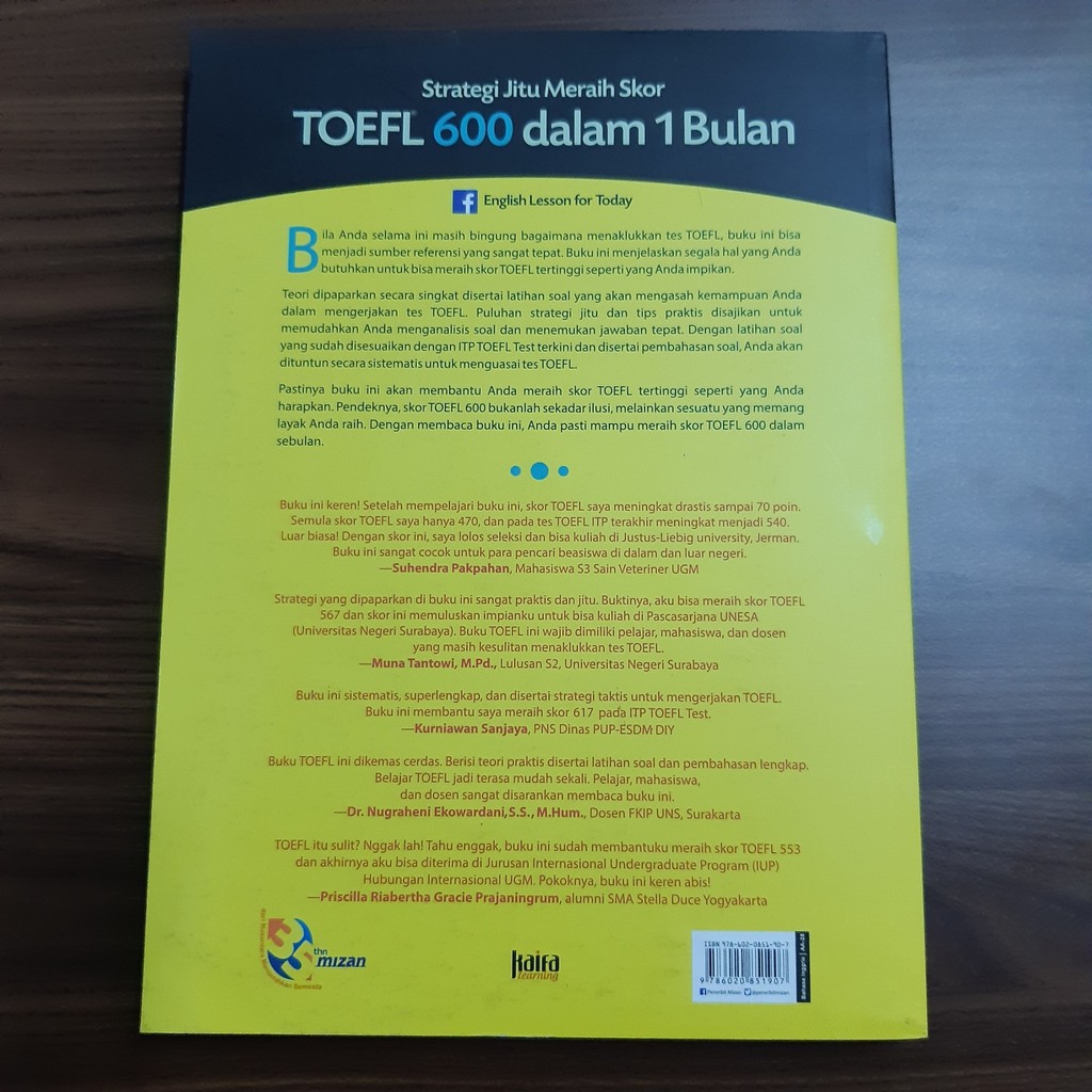 Strategi Jitu Meraih Skor TOEFL 600 Dalam 1 Bulan 3
